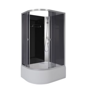 Душевая кабина Niagara Eco 110х80 правая Хром / Тонированное E110/80/40R/TN/BK