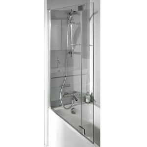 Шторка для ванны Jacob Delafon Bain-Douche Neo 110 Хром / Прозрачное E4930-GA
