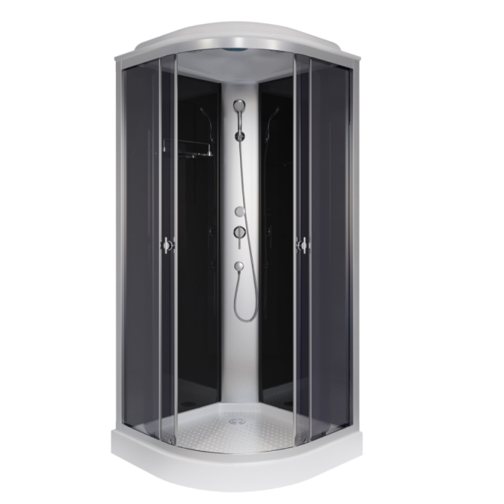 Душевая кабина Niagara Eco 80х80 Хром / Тонированное E80/13/TN Душевая кабина Niagara Eco 80х80 Хром / Тонированное E80/13/TN