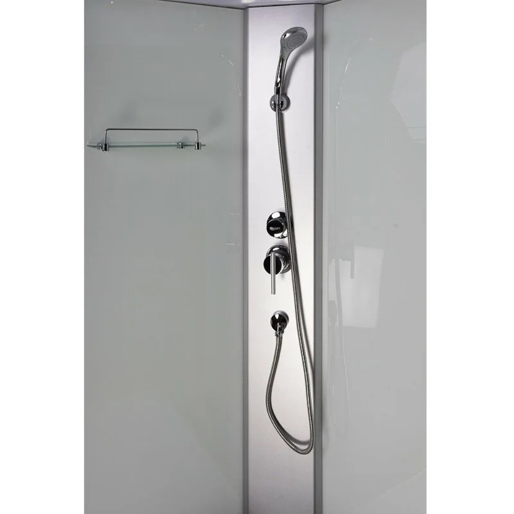 Душевая кабина Niagara Eco 80х80 Хром / Матовое E80/40/MT/BK Душевая кабина Niagara Eco 80х80 Хром / Матовое E80/40/MT/BK — изображение 2