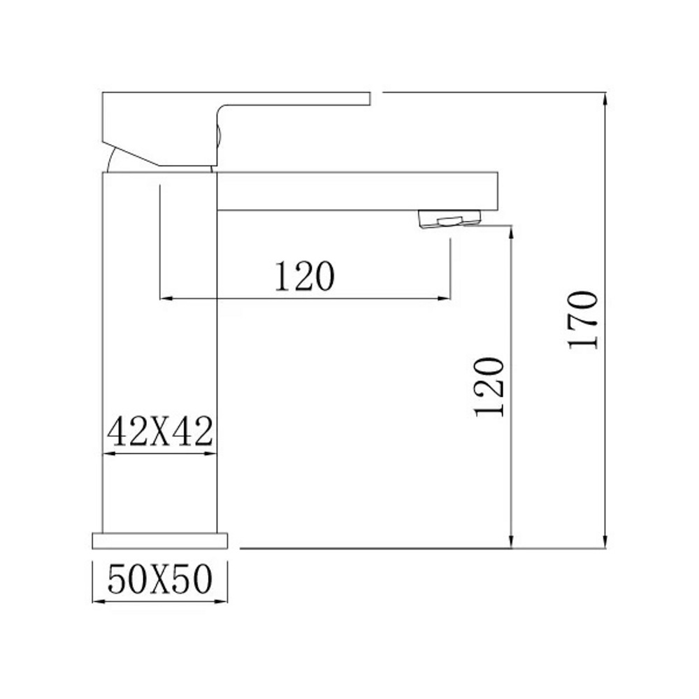 Смеситель для раковины Comforty FC045 Белый глянцевый FC045A-CKBT Смеситель для раковины Comforty FC045 Белый глянцевый FC045A-CKBT — изображение 3