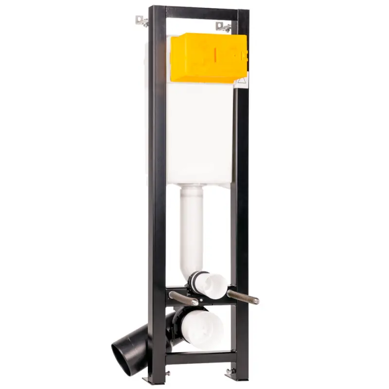 Инсталляция Oli Quadra Total Black LE для скрытого монтажа унитаза 886667 Инсталляция Oli Quadra Total Black LE для скрытого монтажа унитаза 886667