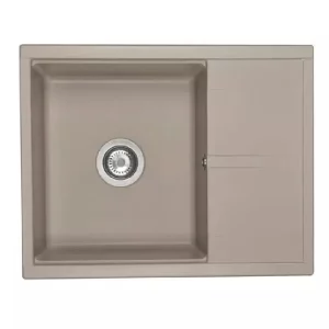 Мойка кухонная Aquaton Делия 65 Серый Шелк 1A718632DE250