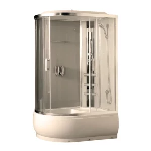 Душевая кабина Comforty 100 120х85 правая Хром / Прозрачное 184R