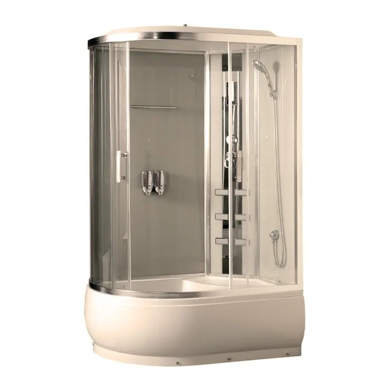 Душевая кабина Comforty 100 120х85 правая Хром / Прозрачное 184R Душевая кабина Comforty 100 120х85 правая Хром / Прозрачное 184R