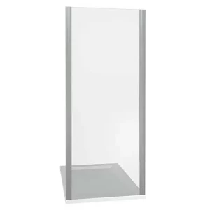 Душевая перегородка Bas Latte 80х185 Хром / Грейп Душевая перегородка Bas Latte 80х185 Хром / Грейп