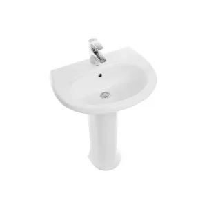 Раковина подвесная Sanita Виктория 59 VIC55SAWB01 Раковина подвесная Sanita Виктория 59 VIC55SAWB01