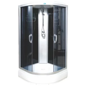 Душевая кабина Водный мир 100х100, Хром / Тонированное, Низкий поддон Душевая кабина Водный мир 100х100, Хром / Тонированное, Низкий поддон