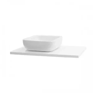 Столешница для одной раковины 100 (80+20) Aquaton Брук Белый 1A204305BC010 Столешница для одной раковины 100 (80+20) Aquaton Брук Белый 1A204305BC010