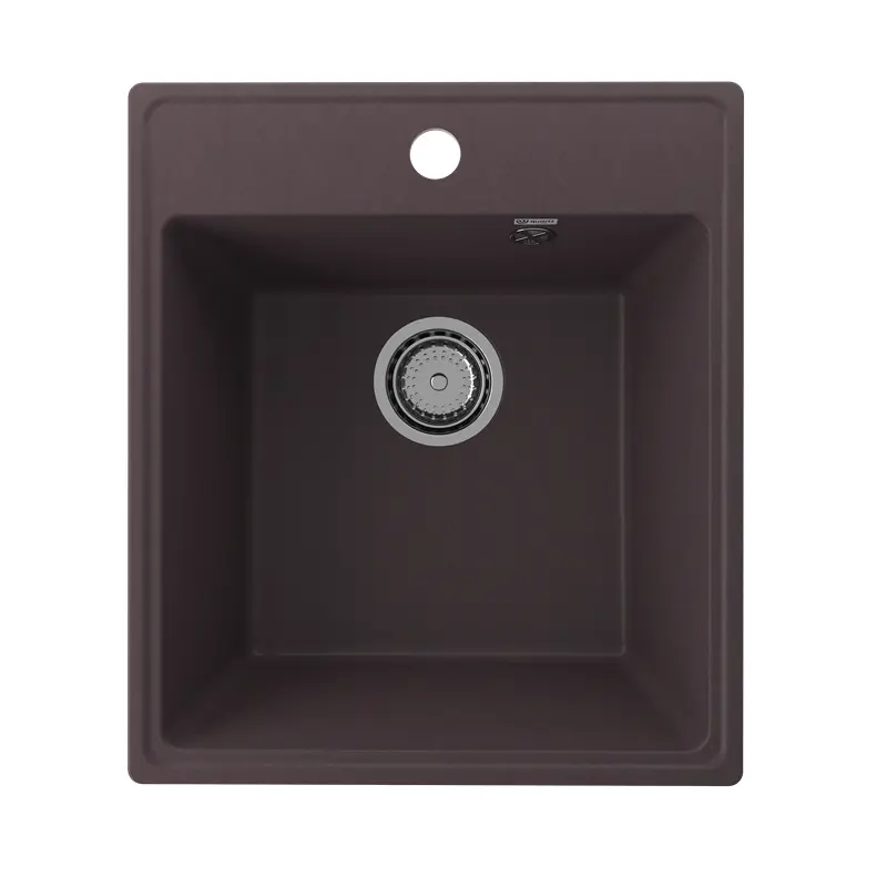 Мойка кухонная Ulgran Quartz Forte 425-06 Трюфель Мойка кухонная Ulgran Quartz Forte 425-06 Трюфель