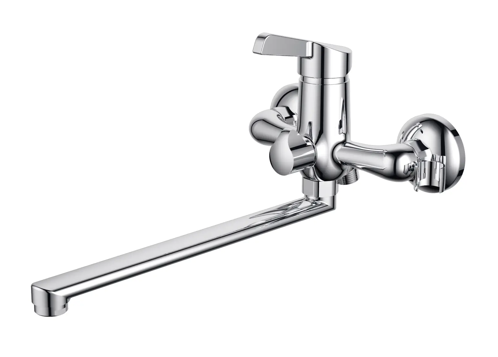 Смеситель для ванны длинный излив D&K Rhein.Schiller DA1463301 Смеситель для ванны длинный излив D&K Rhein.Schiller DA1463301