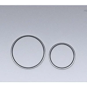 Клавиша смыва Aquatek 005C Хром матовый KDI-0000019