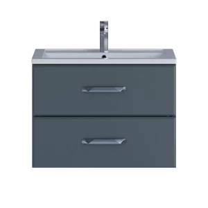 Тумба подвесная Uperwood Foster 69,4 без раковины  Серый графит