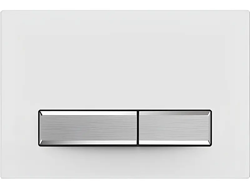 Клавиша смыва Aquatek 009A-1 Белый / Хром KDI-0000022 Клавиша смыва Aquatek 009A-1 Белый / Хром KDI-0000022