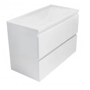 Тумба подвесная Эстет Bali  64,8 с раковиной Белый ФР-00002086