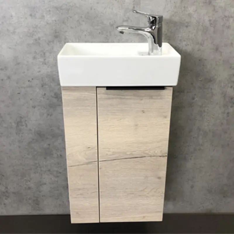 Тумба подвесная Comforty Матэ 40 + раковина Дуб дымчатый 00-00000833 Тумба подвесная Comforty Матэ 40 + раковина Дуб дымчатый 00-00000833