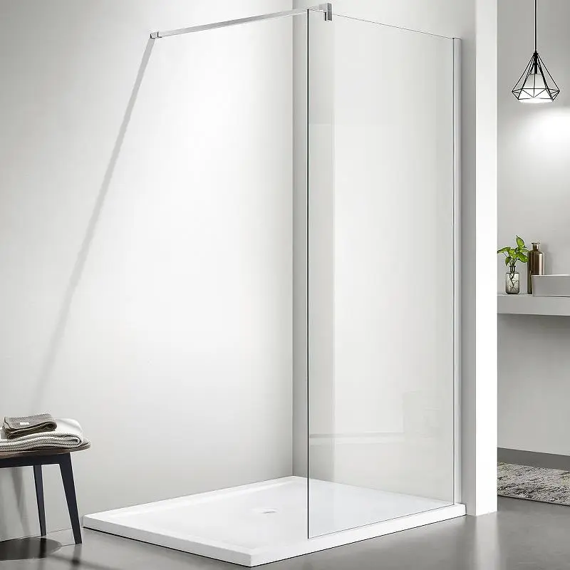 Душевая перегородка Aquatek Walk in 80 с держателем Хром / Прозрачное AQNAR6310-80 Душевая перегородка Aquatek Walk in 80 с держателем Хром / Прозрачное AQNAR6310-80