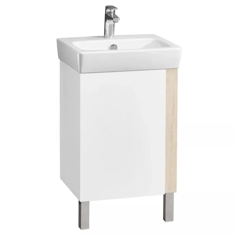 Тумба напольная с раковиной Aquaton Кантри 47,2х40 белый глянцевый/дуб верона 1A2578K0AHB20 Тумба напольная с раковиной Aquaton Кантри 47,2х40 белый глянцевый/дуб верона 1A2578K0AHB20
