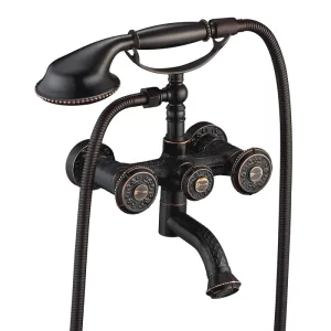 Смеситель для ванны Lemark Jasmine LM6614ORB Черная бронза