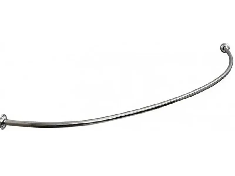 Карниз для ванны Aquatek Вега 170 Хром KARN-0000009 Карниз для ванны Aquatek Вега 170 Хром KARN-0000009