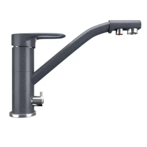 Смеситель для кухни Ulgran Classic U-010 с подключением к фильтру U-010-343 Антрацит