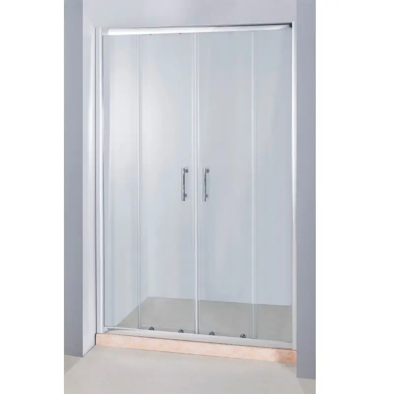 Душевая дверь Водный мир 180 Хром / Прозрачное Душевая дверь Водный мир 180 Хром / Прозрачное