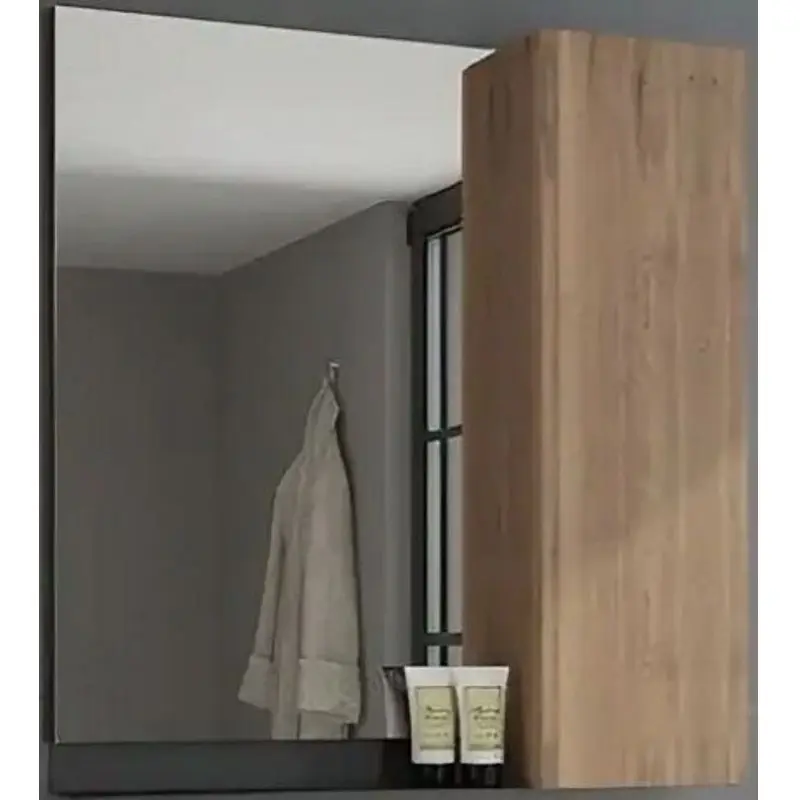 Шкаф зеркальный Comforty Кёльн 73 Дуб темный 00004149061CF Шкаф зеркальный Comforty Кёльн 73 Дуб темный 00004149061CF