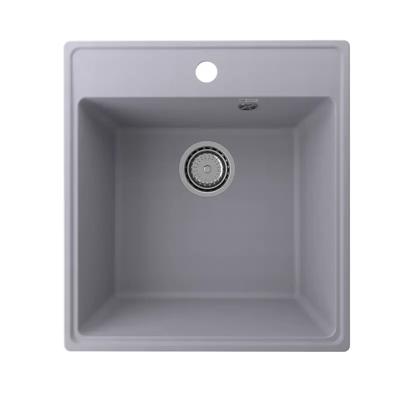 Мойка кухонная Ulgran Quartz Forte 460-05 Бетон Мойка кухонная Ulgran Quartz Forte 460-05 Бетон