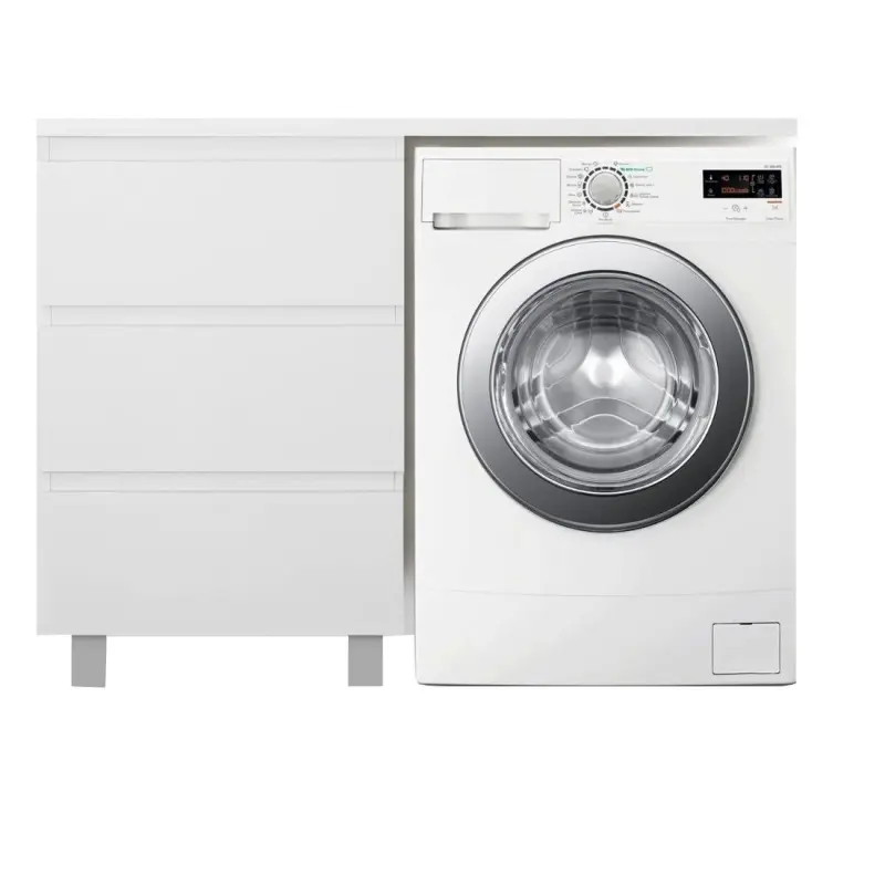 Тумба напольная Эстет Dallas Luxe под стиральную машину 115 с раковиной Белый ФР-00002300 Тумба напольная Эстет Dallas Luxe под стиральную машину 115 с раковиной Белый ФР-00002300