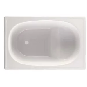 Ванна стальная BLB Europa 105х70 сидячая Белый B05E