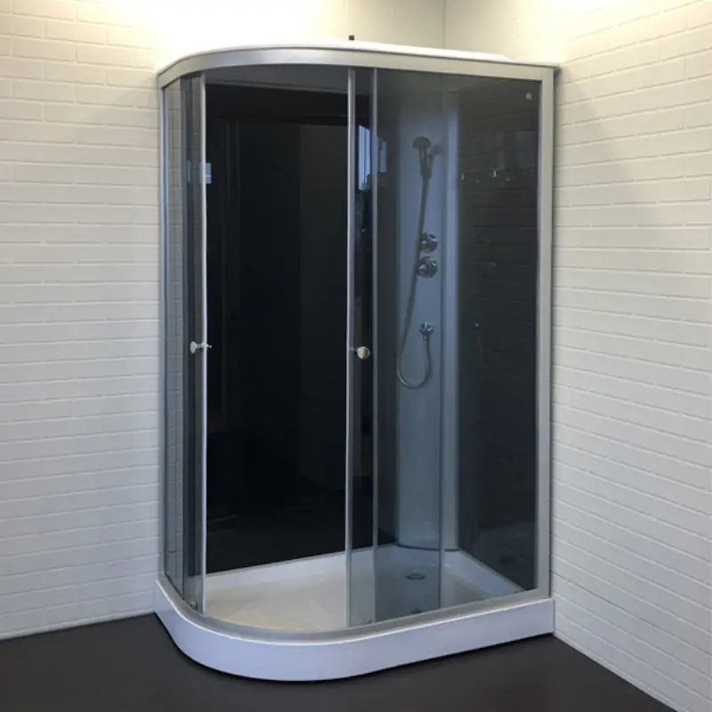 Душевая кабина Comforty 301 120х80 правая Хром / Тонированное 301R Душевая кабина Comforty 301 120х80 правая Хром / Тонированное 301R