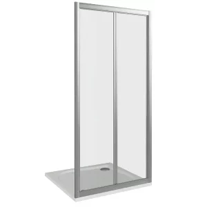 Душевая дверь Bas Infinity 100х185 Хром / Прозрачное