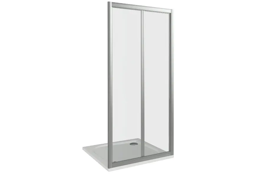 Душевая дверь Bas Infinity 100х185 Хром / Прозрачное Душевая дверь Bas Infinity 100х185 Хром / Прозрачное