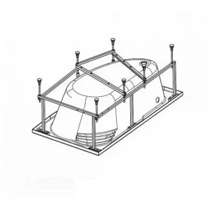 Монтажный комплект Santek Eder 170х110 Монтажный комплект Santek Eder 170х110