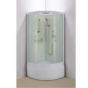 Душевая кабина Водный мир 100х100 Белый / Матовое высокий поддон ВМ3004 100 Душевая кабина Водный мир 100х100 Белый / Матовое высокий поддон ВМ3004 100