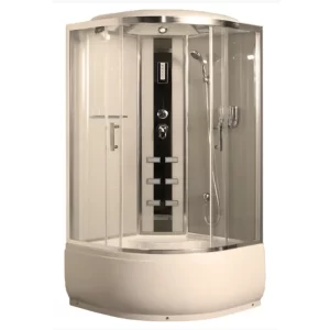 Душевая кабина Comforty 100 100х100  Хром / Прозрачное 182