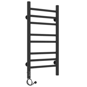 Полотенцесушитель электрический Laris Лаванда П8 70х30 левый Черный матовый 73207624 Полотенцесушитель электрический Laris Лаванда П8 70х30 левый Черный матовый 73207624