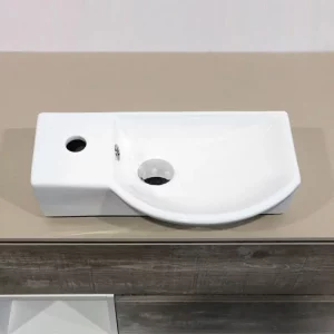 Раковина подвесная Comforty 7947 24х45 Белый глянцевый 4150355