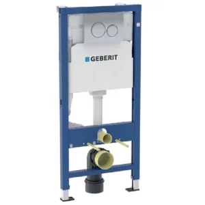 Инсталляция Geberit Duofix Basic для унитаза с кнопкой смыва Хром глянцевый 458.134.21.2 Инсталляция Geberit Duofix Basic для унитаза с кнопкой смыва Хром глянцевый 458.134.21.2