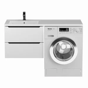 Тумба подвесная Uperwood Tanos 60 без раковины  Белый / Графит