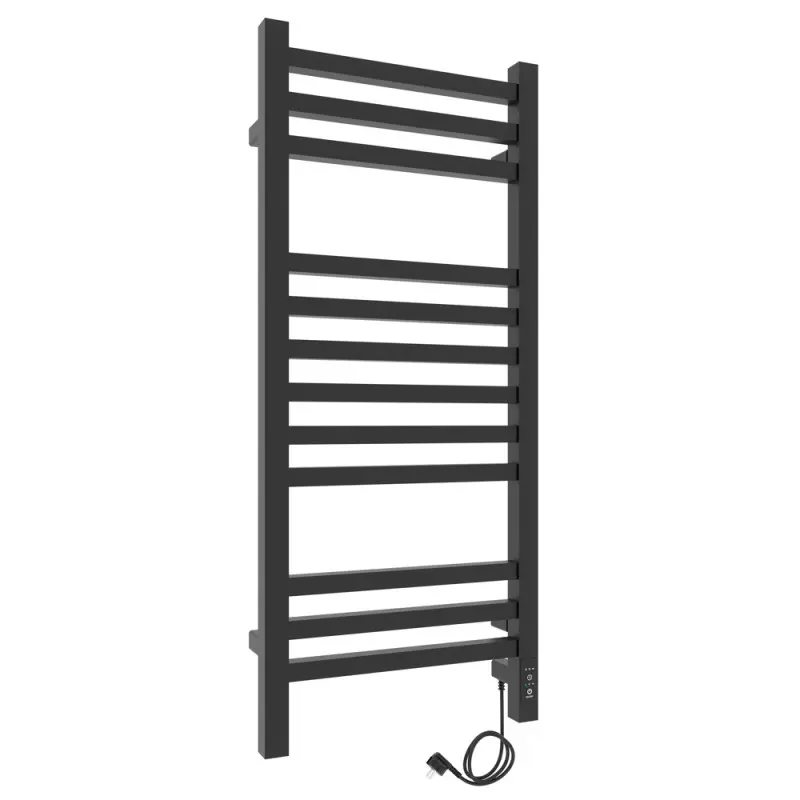 Полотенцесушитель электрический Laris Астор П12 90х35 правый Черный матовый 73207665 Полотенцесушитель электрический Laris Астор П12 90х35 правый Черный матовый 73207665