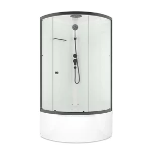 Душевая кабина Domani-Spa Simple high без электрики 90х90 Белый, Поддон высокий Душевая кабина Domani-Spa Simple high без электрики 90х90 Белый, Поддон высокий