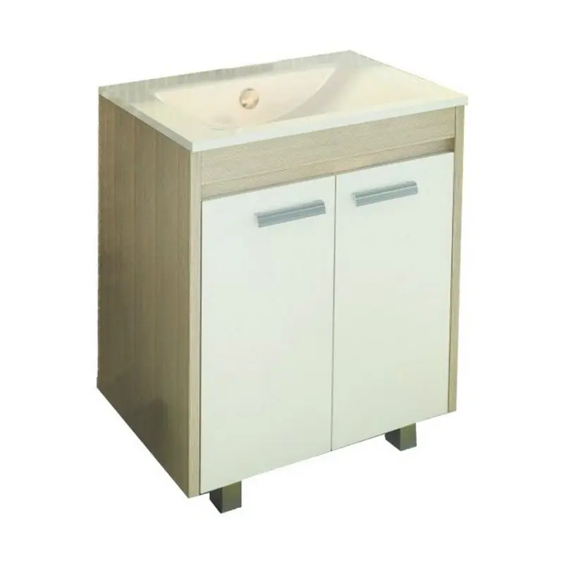 Тумба напольная Comforty Тулуза 61 + раковина Белый / Сосна 3129012 Тумба напольная Comforty Тулуза 61 + раковина Белый / Сосна 3129012