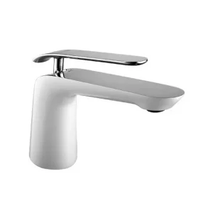 Смеситель для раковины Lemark Melange Хром / Белый LM4906CW Смеситель для раковины Lemark Melange Хром / Белый LM4906CW