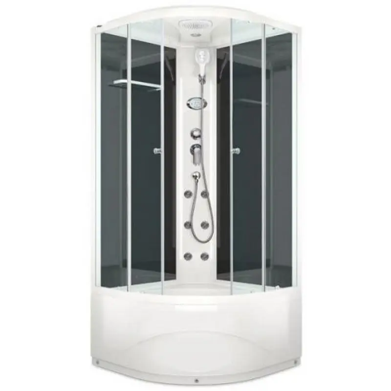 Душевая кабина Domani-Spa Delight Slim high 90х90 Белый, Поддон высокий Душевая кабина Domani-Spa Delight Slim high 90х90 Белый, Поддон высокий