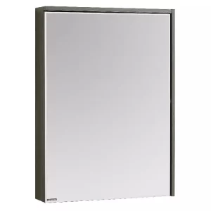 Шкаф зеркальный Aquaton Стоун 60х83,3см Грецкий орех 1A231502SXC80