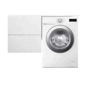 Тумба подвесная Эстет Dallas Luxe под стиральную машину 105 с раковиной Белый ФР-00009671