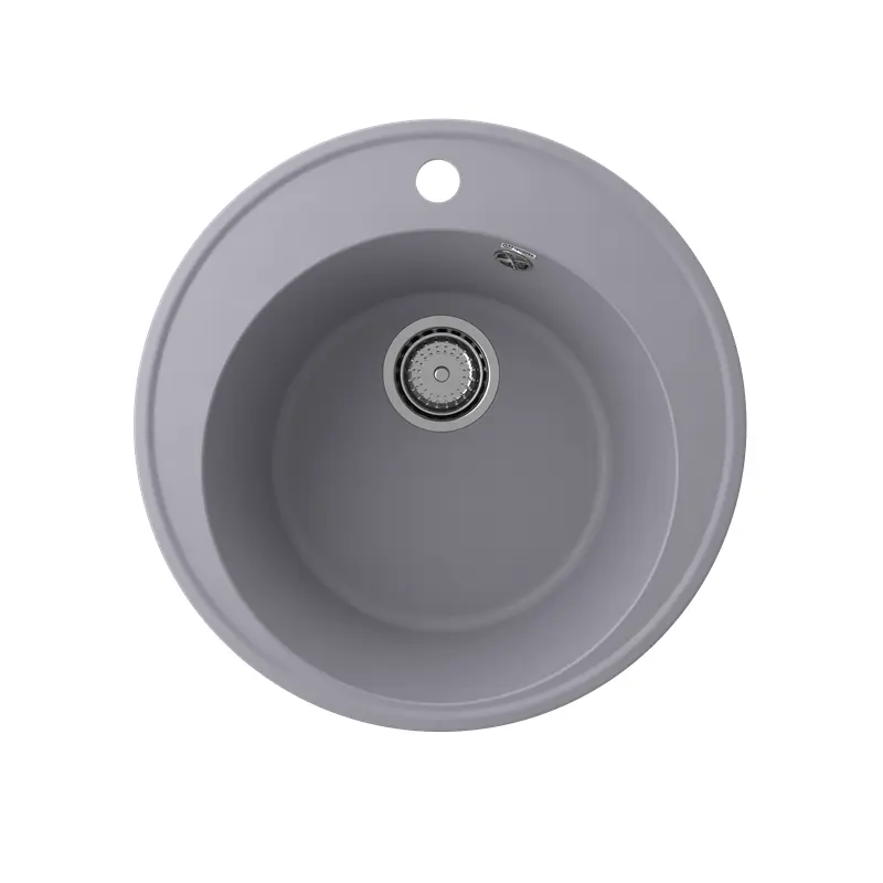 Мойка кухонная Ulgran Quartz Nora 485-05 Бетон Мойка кухонная Ulgran Quartz Nora 485-05 Бетон