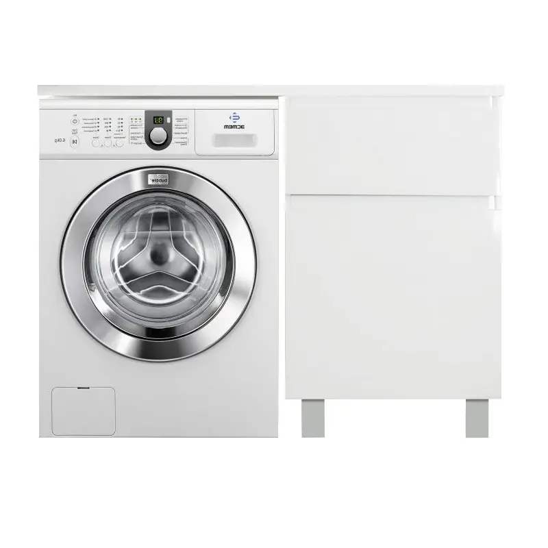 Тумба напольная Эстет Dallas Luxe под стиральную машину 115 с раковиной Белый ФР-00002299 Тумба напольная Эстет Dallas Luxe под стиральную машину 115 с раковиной Белый ФР-00002299