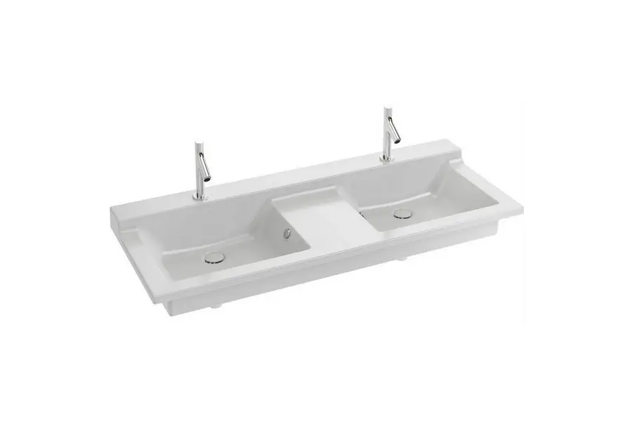 Раковина двойная Jacob Delafon Soprano 140 EXJ122-00 Раковина двойная Jacob Delafon Soprano 140 EXJ122-00